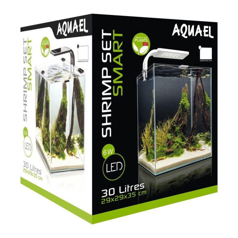 Аквариум AQUAEL Shrimp Set Smart 30 белый, 29х29х35см 30л — цена и наличие Аквариум AQUAEL Shrimp Set Smart 30 белый, 29х29х35см 30л