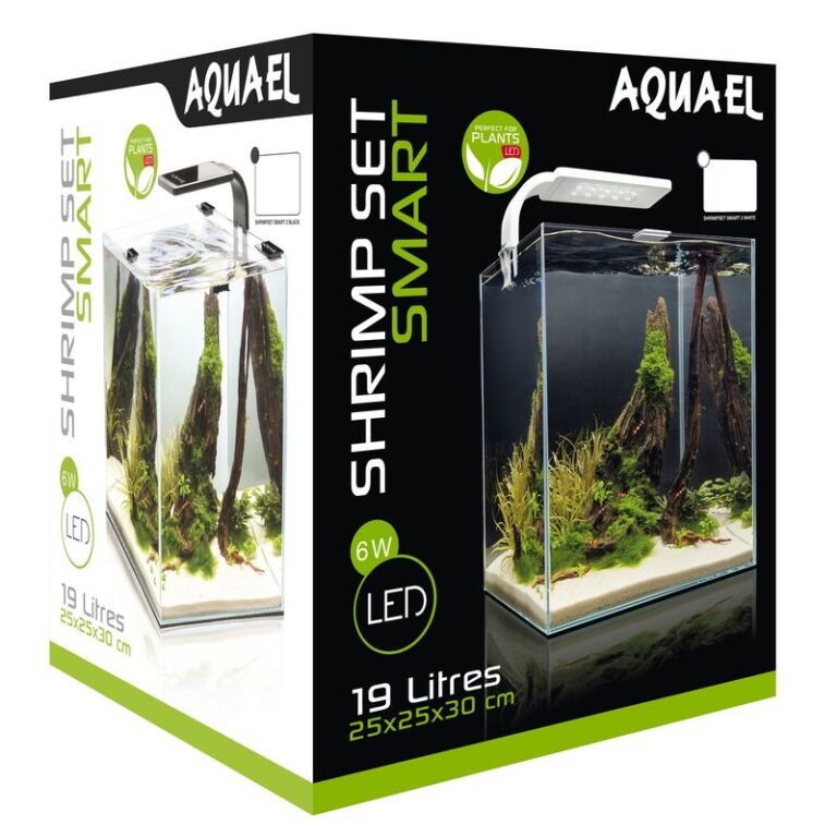 Аквариум AQUAEL SHRIMP SET SMART LED PLANT ll 20 белый (19 л) — цена и наличие Аквариум AQUAEL SHRIMP SET SMART LED PLANT ll 20 белый (19 л)