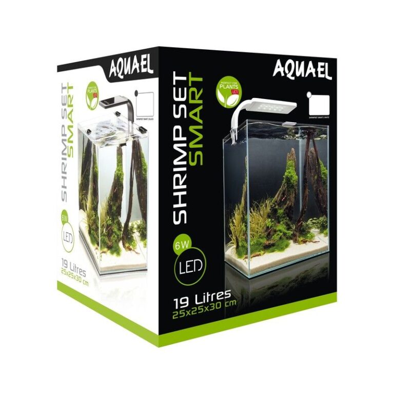 Аквариум AQUAEL SHRIMP SET SMART LED PLANT ll 20 черный (19 л) — цена и наличие Аквариум AQUAEL SHRIMP SET SMART LED PLANT ll 20 черный (19 л)