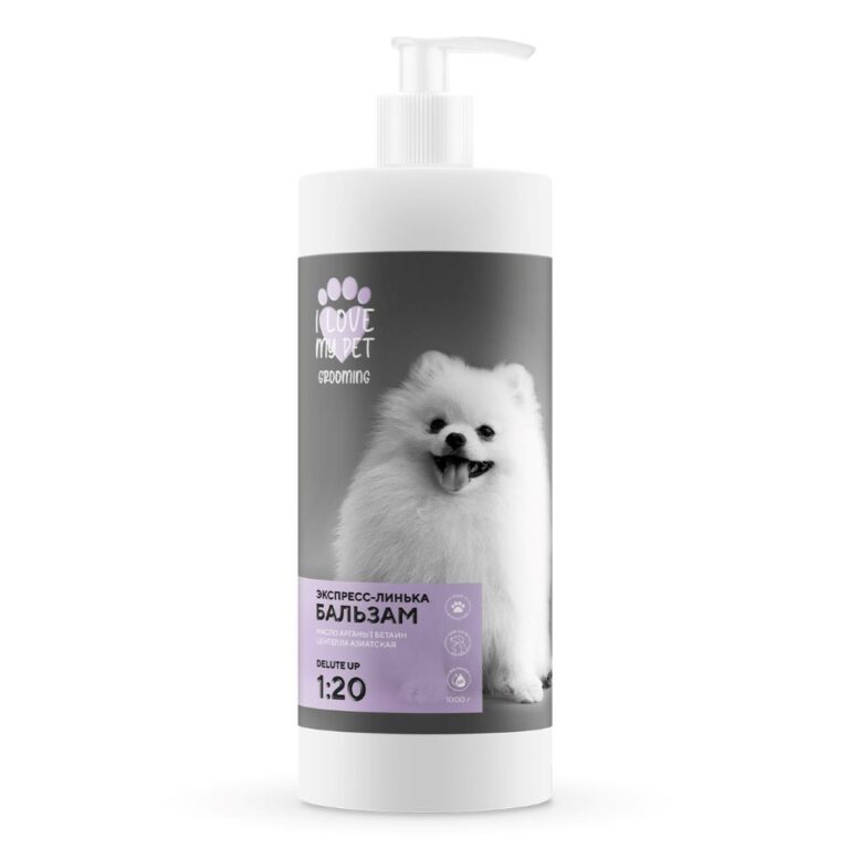 Бальзам для собак и кошек I LOVE MY PET для экспресс-линьки, 1л — цена и наличие Бальзам для собак и кошек I LOVE MY PET для экспресс-линьки, 1л