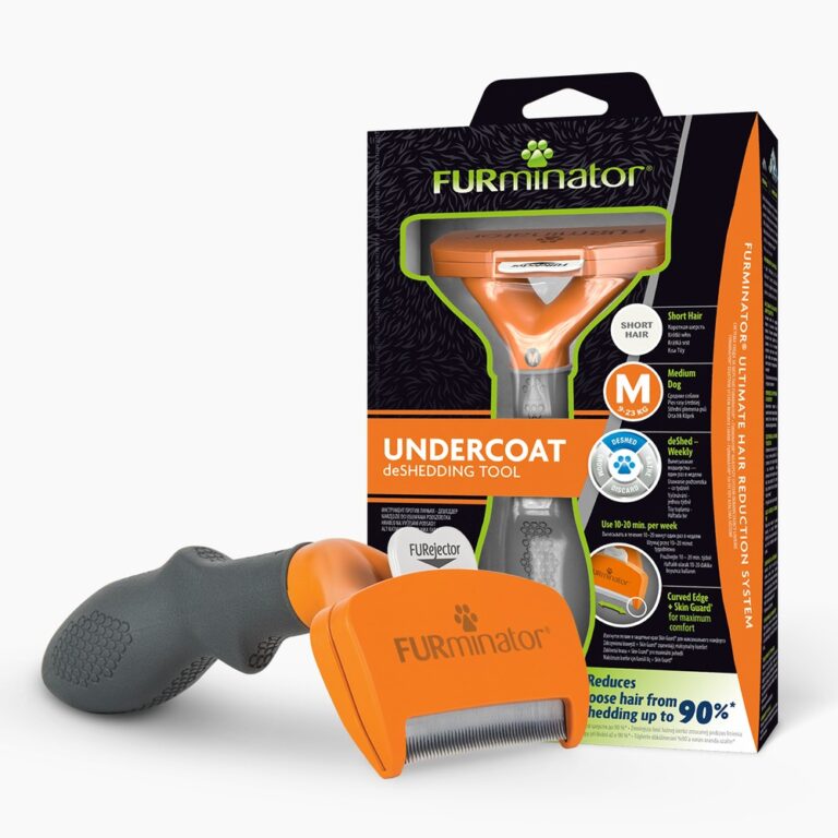Фурминатор FURminator M для средних собак с короткой шерстью Фурминатор FURminator M для средних собак с короткой шерстью