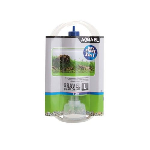 Грунтоочиститель для аквариума AQUAEL GRAVEL & GLASS CLEANER L (33 см) со скребком Грунтоочиститель для аквариума AQUAEL GRAVEL & GLASS CLEANER L (33 см) со скребком