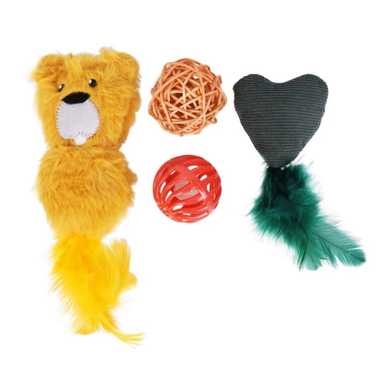 Игрушка для кошек CHOMPER Winter Woodland Набор игрушек 4 шт с кошачьей мятой Игрушка для кошек CHOMPER Winter Woodland Набор игрушек 4 шт с кошачьей мятой