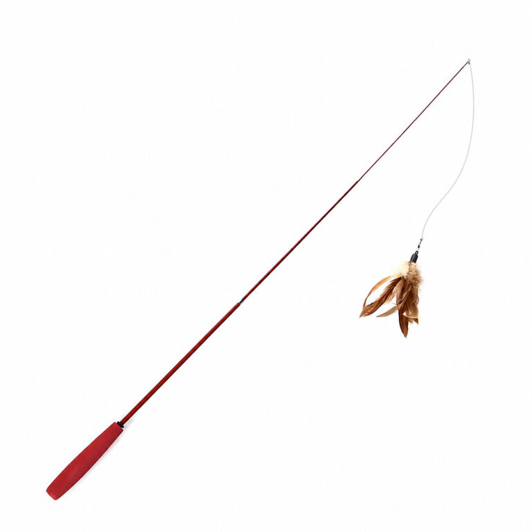 Игрушка для кошек Foxie Fisherman дразнилка телескопическая с перьями (длина 39-96см) — цена и наличие Игрушка для кошек Foxie Fisherman дразнилка телескопическая с перьями (длина 39-96см)