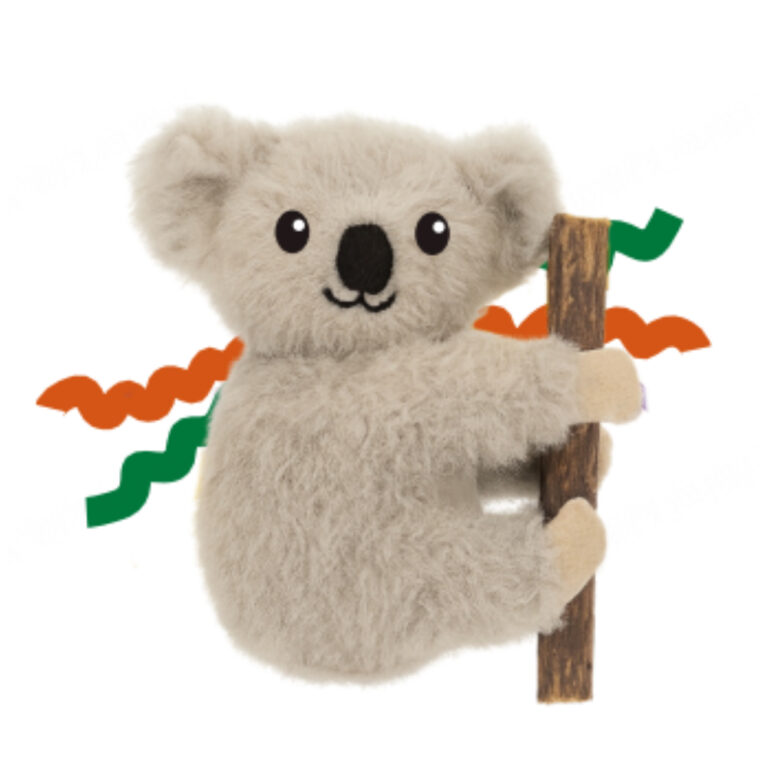 Игрушка для кошек Foxie Коала с мататаби и кошачьей мятой 12×10см — цена и наличие Игрушка для кошек Foxie Коала с мататаби и кошачьей мятой 12×10см