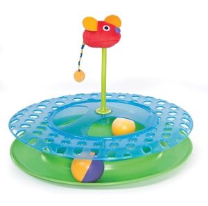 Игрушка для кошек PETSTAGES Трек 2 мячика II Игрушка для кошек PETSTAGES Трек 2 мячика II