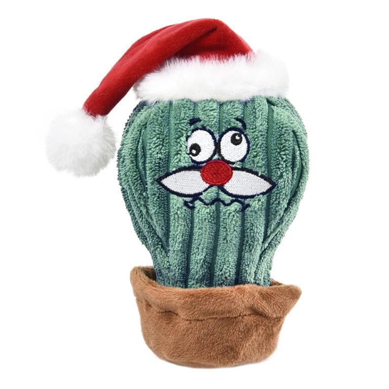 Игрушка для собак Foxie New Year cactus Кактус с шапочкой и пищалкой 7,5х25см — цена и наличие Игрушка для собак Foxie New Year cactus Кактус с шапочкой и пищалкой 7,5х25см