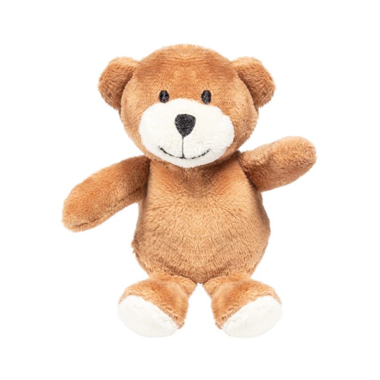 Игрушка для собак GIGWI Plush Friendz Мишка с пищалкой 9см Игрушка для собак GIGWI Plush Friendz Мишка с пищалкой 9см