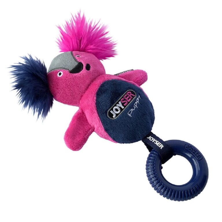 Игрушка для собак JOYSER Puppy Белка с резиновым кольцом и пищалкой S/M розовая, 21см — цена и наличие Игрушка для собак JOYSER Puppy Белка с резиновым кольцом и пищалкой S/M розовая, 21см