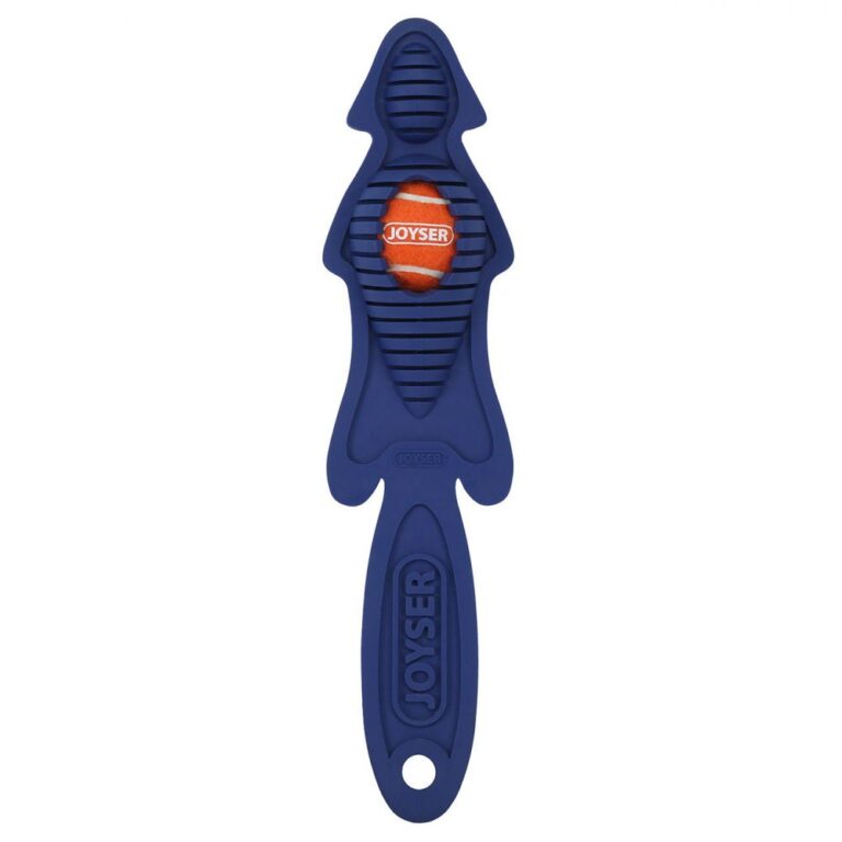 Игрушка для собак JOYSER Slimmy Большая шкура лисы из резины c мячом-пищалкой M/L синяя, 45см — цена и наличие Игрушка для собак JOYSER Slimmy Большая шкура лисы из резины c мячом-пищалкой M/L синяя, 45см