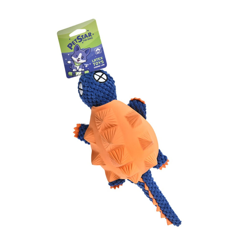 Игрушка для собак PET STAR Черепашка с шипами 34см