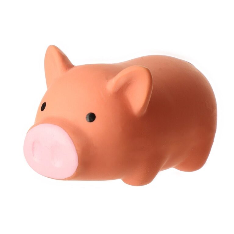 Игрушка для собак TRIOL Розовый поросенок из латекса 75мм, серия Mini Dogs Игрушка для собак TRIOL Розовый поросенок из латекса 75мм, серия Mini Dogs