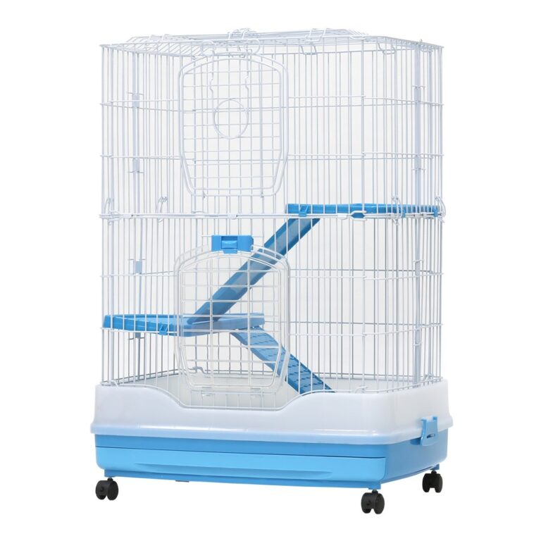 Клетка для грызунов Kredo для шиншилл 68x46x92см 3-х этажная