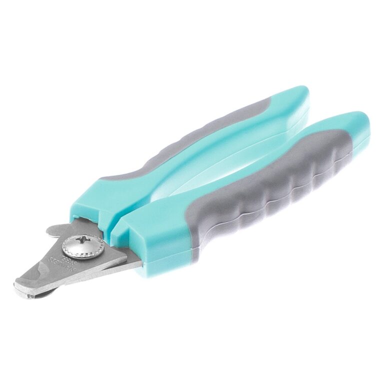 Когтерез-секатор для животных DeLIGHT Aqua средний со стопором — цена и наличие Когтерез-секатор для животных DeLIGHT Aqua средний со стопором