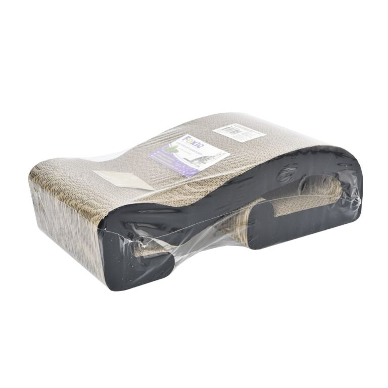 Когтеточка для кошек Foxie Black Edition Лежанка картон 48х23х14,5см — цена и наличие Когтеточка для кошек Foxie Black Edition Лежанка картон 48х23х14,5см