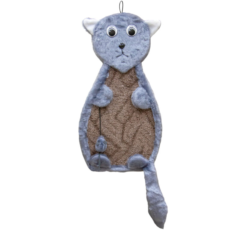 Когтеточка для кошек Foxie Котик плоская 53х29х3см ковролин — цена и наличие Когтеточка для кошек Foxie Котик плоская 53х29х3см ковролин