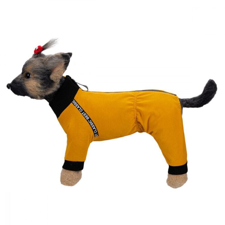 Комбинезон для собак Dogmoda трикотажный горчичный Релакс 3 28см — цена и наличие Комбинезон для собак Dogmoda трикотажный горчичный Релакс 3 28см