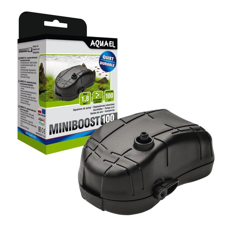 Компрессор AQUAEL Miniboost 100 plus (до 100л) 100л/ч, Потр.мощн.-1.8Вт — цена и наличие Компрессор AQUAEL Miniboost 100 plus (до 100л) 100л/ч, Потр.мощн.-1.8Вт