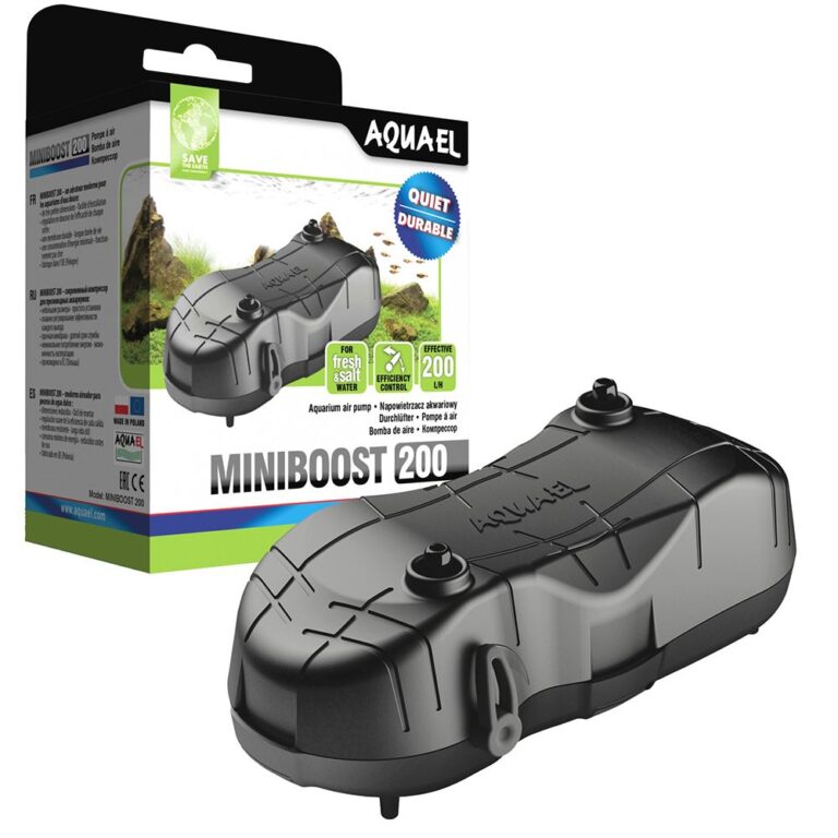 Компрессор AQUAEL Miniboost 200 plus (до 200л) 200л/ч, мощность-2.4Вт