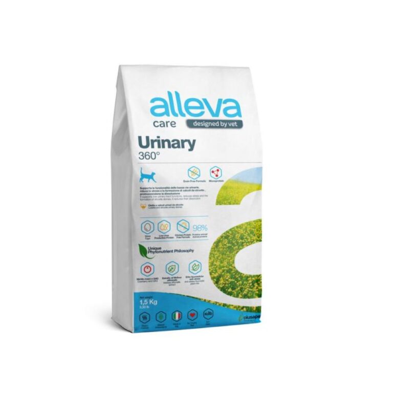 Корм для кошек Alleva Care Urinary 360 сух. 1,5кг