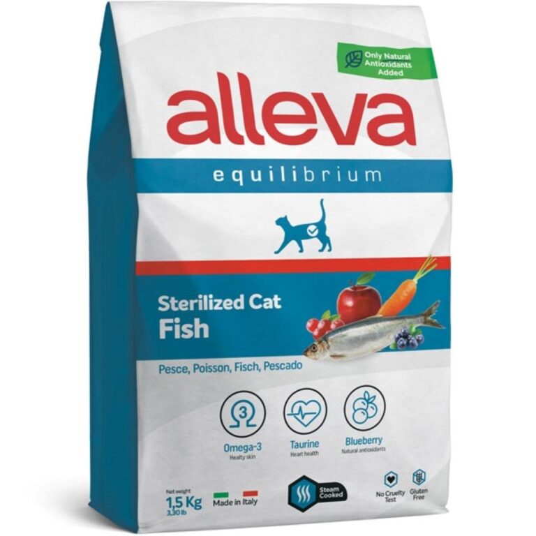 Корм для кошек Alleva Equilibrium для стерилизованных, рыба сух. 1,5кг — цена и наличие Корм для кошек Alleva Equilibrium для стерилизованных, рыба сух. 1,5кг