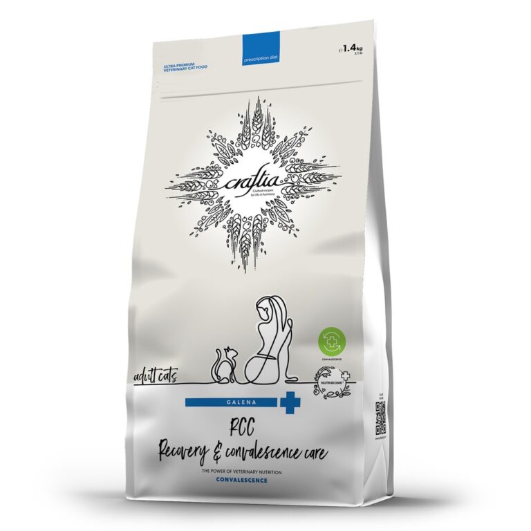 Корм для кошек CRAFTIA Galena Cat Recovery&Convalescence Care подд. в пер.восст./реабил. сух. 1,4кг — цена и наличие Корм для кошек CRAFTIA Galena Cat Recovery&Convalescence Care подд. в пер.восст./реабил. сух. 1,4кг