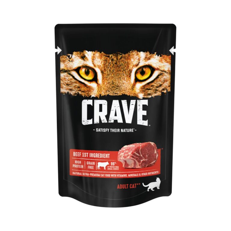 Корм для кошек Crave Говядина пауч 70г