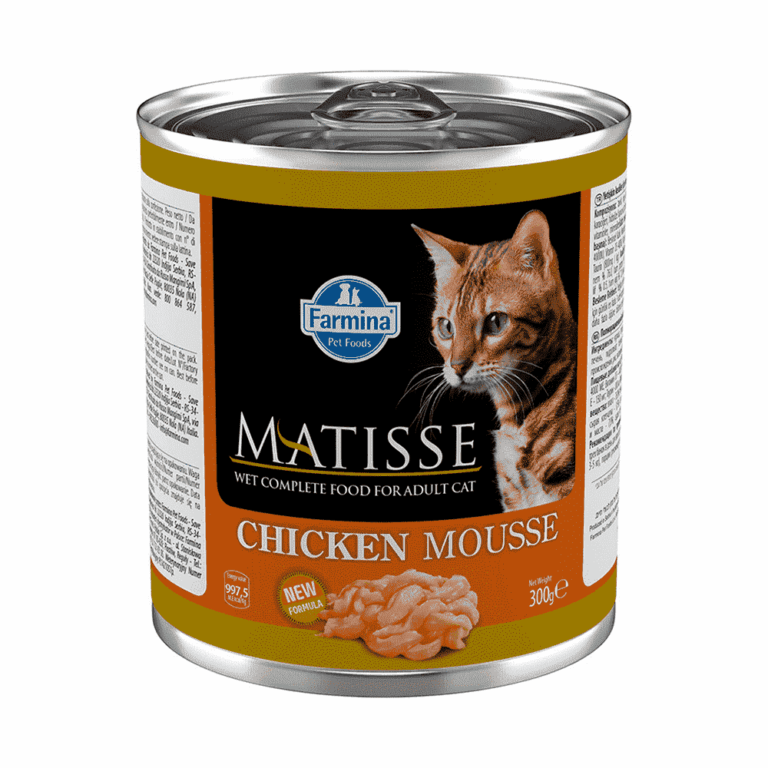 Корм для кошек Farmina Matisse мусс с курицей банка 300г — цена и наличие Корм для кошек Farmina Matisse мусс с курицей банка 300г
