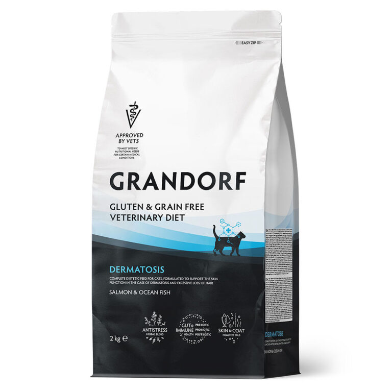Корм для кошек GRANDORF VET ERINARY DIET Cat Dermatosis сух. 2кг