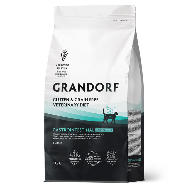 Корм для кошек GRANDORF VET ERINARY DIET Cat Gastrointestinal Moderate Calorie сух. 2кг