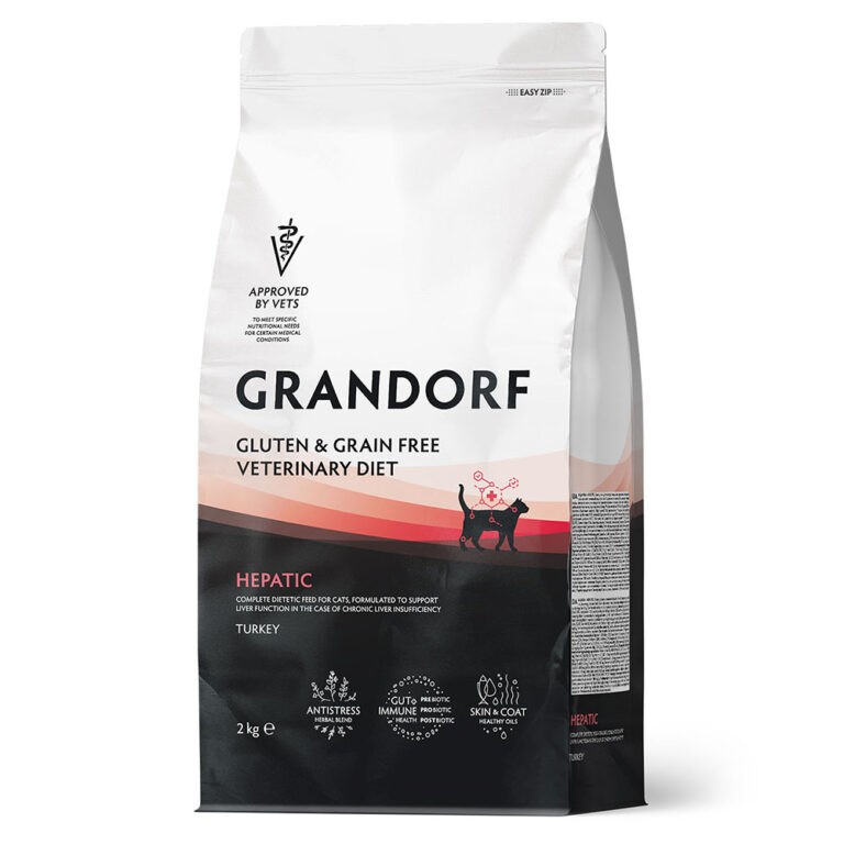 Корм для кошек GRANDORF VET ERINARY DIET Cat Hepatic сух. 2кг