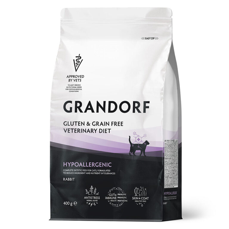 Корм для кошек GRANDORF VET ERINARY DIET Cat Hypoallergenic сух. 400г