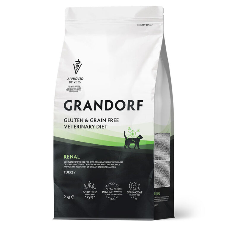 Корм для кошек GRANDORF VET ERINARY DIET Cat Renal сух. 2кг — цена и наличие Корм для кошек GRANDORF VET ERINARY DIET Cat Renal сух. 2кг