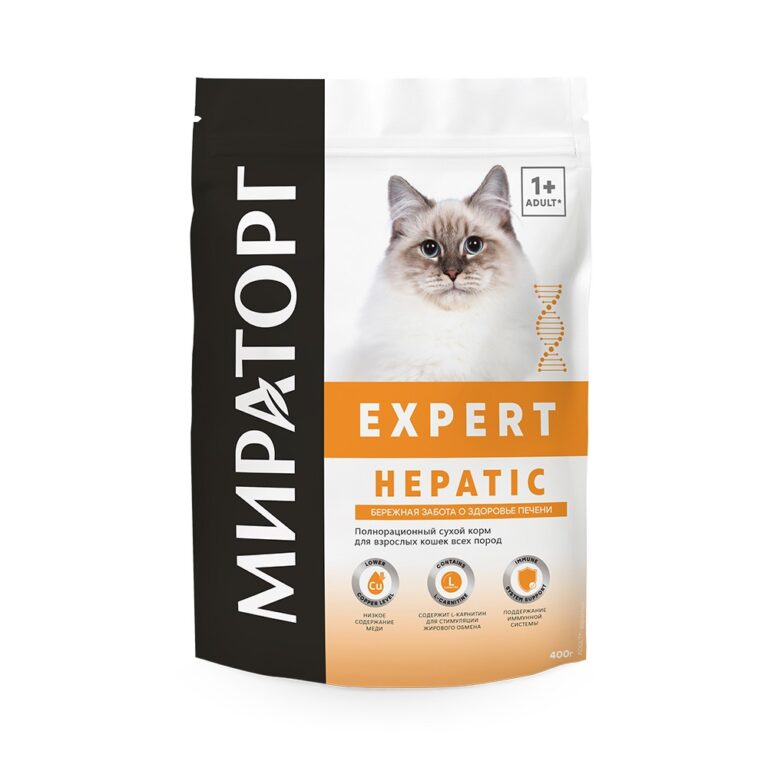 Корм для кошек Мираторг Expert бережная забота о здоровье печени сух. 400г — цена и наличие Корм для кошек Мираторг Expert бережная забота о здоровье печени сух. 400г