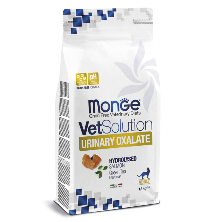 Корм для кошек Monge VetSolution Urinary Oxalate при МКБ оксалатного типа сух. 1,5кг — цена и наличие Корм для кошек Monge VetSolution Urinary Oxalate при МКБ оксалатного типа сух. 1,5кг
