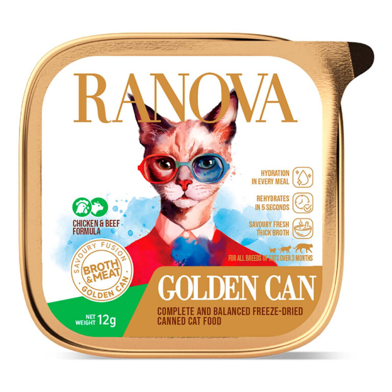 Корм для кошек RANOVA сублимированный с курицей и говядиной 12г Корм для кошек RANOVA сублимированный с курицей и говядиной 12г