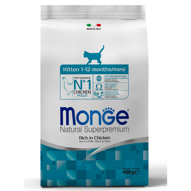 Корм для котят Monge Cat курица сух. 400г Корм для котят Monge Cat курица сух. 400г