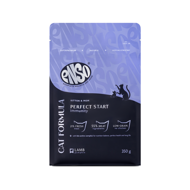 Корм для котят от 1 мес.,берем. и кормящ.кошек ENSO formula Perfect start ягненок с тыквой сух. 350г — цена и наличие Корм для котят от 1 мес.,берем. и кормящ.кошек ENSO formula Perfect start ягненок с тыквой сух. 350г