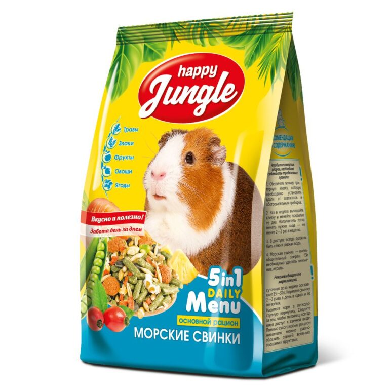 Корм для морских свинок HAPPY JUNGLE 400г