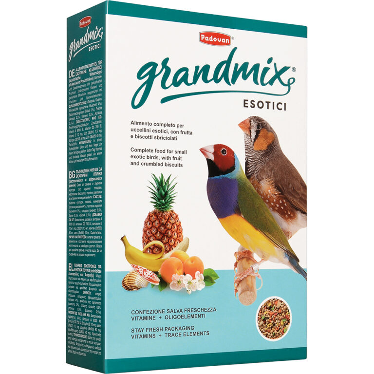 Корм для птиц Padovan Grandmix основной для экзотических птиц 1кг — цена и наличие Корм для птиц Padovan Grandmix основной для экзотических птиц 1кг