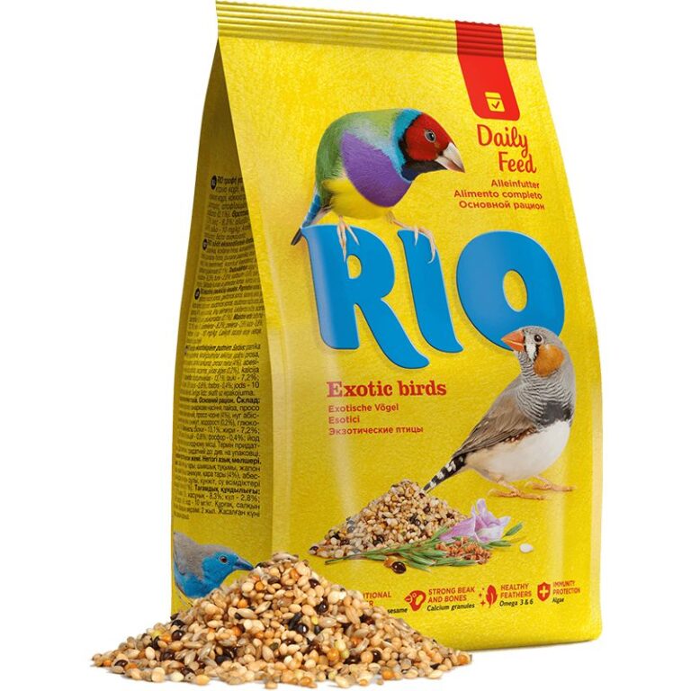 Корм для птиц RIO для экзотических птиц (амадины и т.п.) 1кг Корм для птиц RIO для экзотических птиц (амадины и т.п.) 1кг