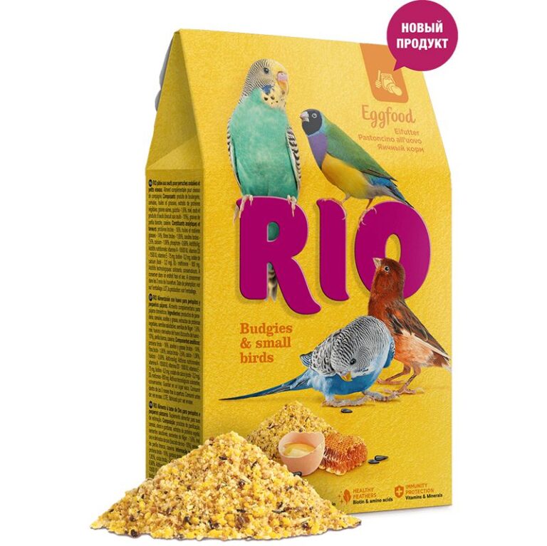 Корм для птиц RIO Яичный для волнистых попугайчиков и других мелких птиц 250г — цена и наличие Корм для птиц RIO Яичный для волнистых попугайчиков и других мелких птиц 250г