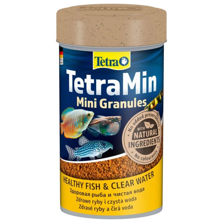 Корм для рыб TETRA Min Mini Granules в mini гранулах для молоди и мелких рыб 100мл — цена и наличие Корм для рыб TETRA Min Mini Granules в mini гранулах для молоди и мелких рыб 100мл