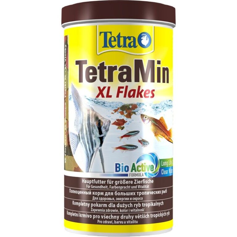 Корм для рыб TETRA Min XL для всех видов рыб, крупные хлопья 1000мл — цена и наличие Корм для рыб TETRA Min XL для всех видов рыб, крупные хлопья 1000мл