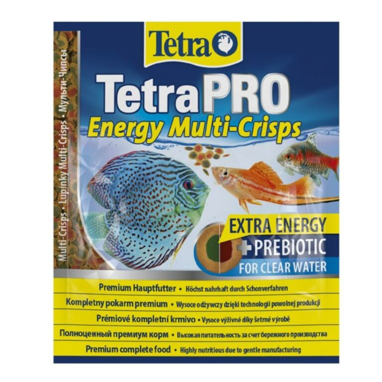 Корм для рыб TETRA PRO Energy в чипсах для доп.энергии 12г — цена и наличие Корм для рыб TETRA PRO Energy в чипсах для доп.энергии 12г
