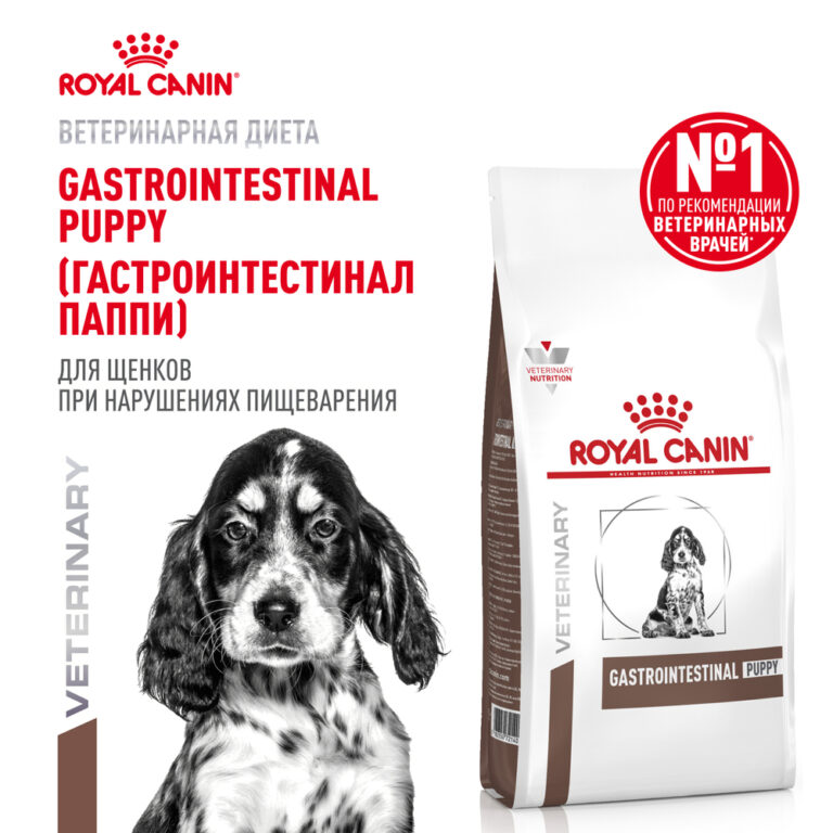 Корм для щенков ROYAL CANIN Gastrointestinal Puppy при расстройствах пищеварения сух. 2,5кг Корм для щенков ROYAL CANIN Gastrointestinal Puppy при расстройствах пищеварения сух. 2,5кг