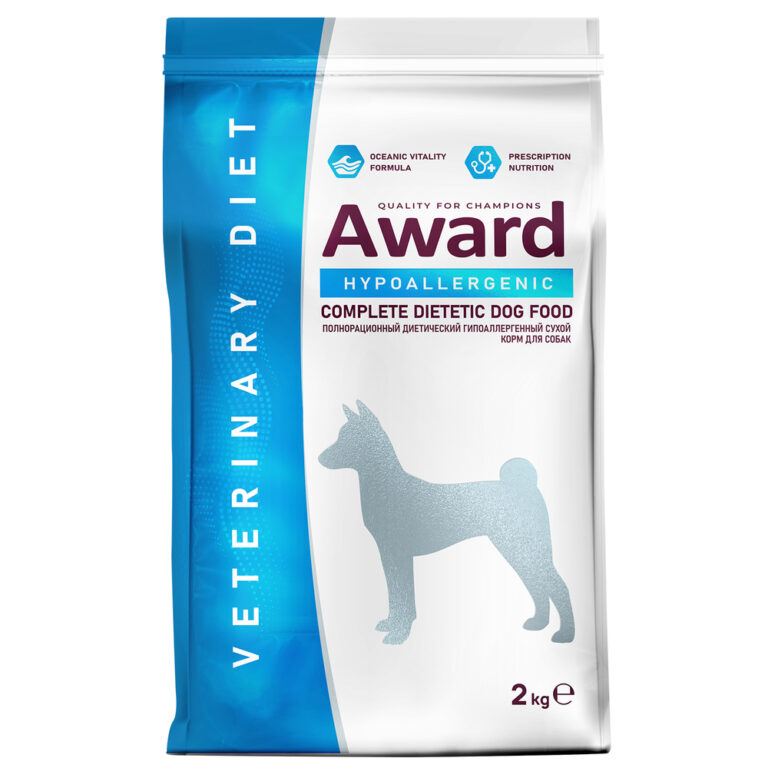 Корм для собак AWARD Veterinary Diet Hypoallergenic при аллергии или пищ.непереносимости сух. 2кг — цена и наличие Корм для собак AWARD Veterinary Diet Hypoallergenic при аллергии или пищ.непереносимости сух. 2кг