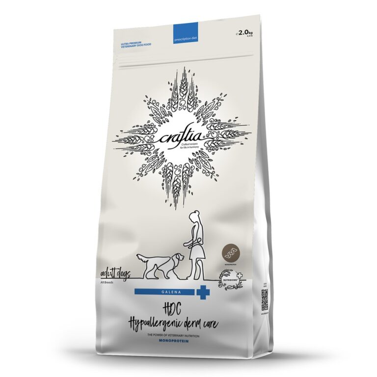 Корм для собак CRAFTIA Galena Dog Hypoallergenic Derm Care при пищ.аллергии и забол.кожи сух. 2кг — цена и наличие Корм для собак CRAFTIA Galena Dog Hypoallergenic Derm Care при пищ.аллергии и забол.кожи сух. 2кг