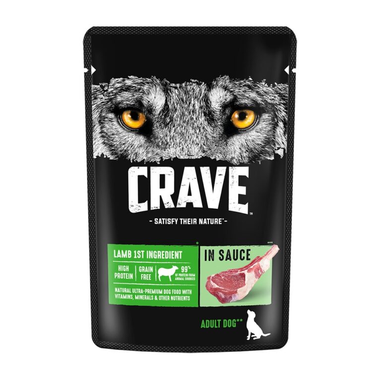 Корм для собак Crave ягненок в соусе пауч 85г — цена и наличие Корм для собак Crave ягненок в соусе пауч 85г