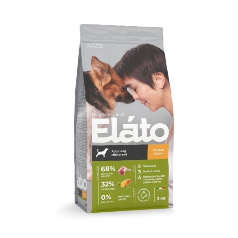Корм для собак Elato Holistic для мелких пород, курица с уткой сух. 2кг — цена и наличие Корм для собак Elato Holistic для мелких пород, курица с уткой сух. 2кг